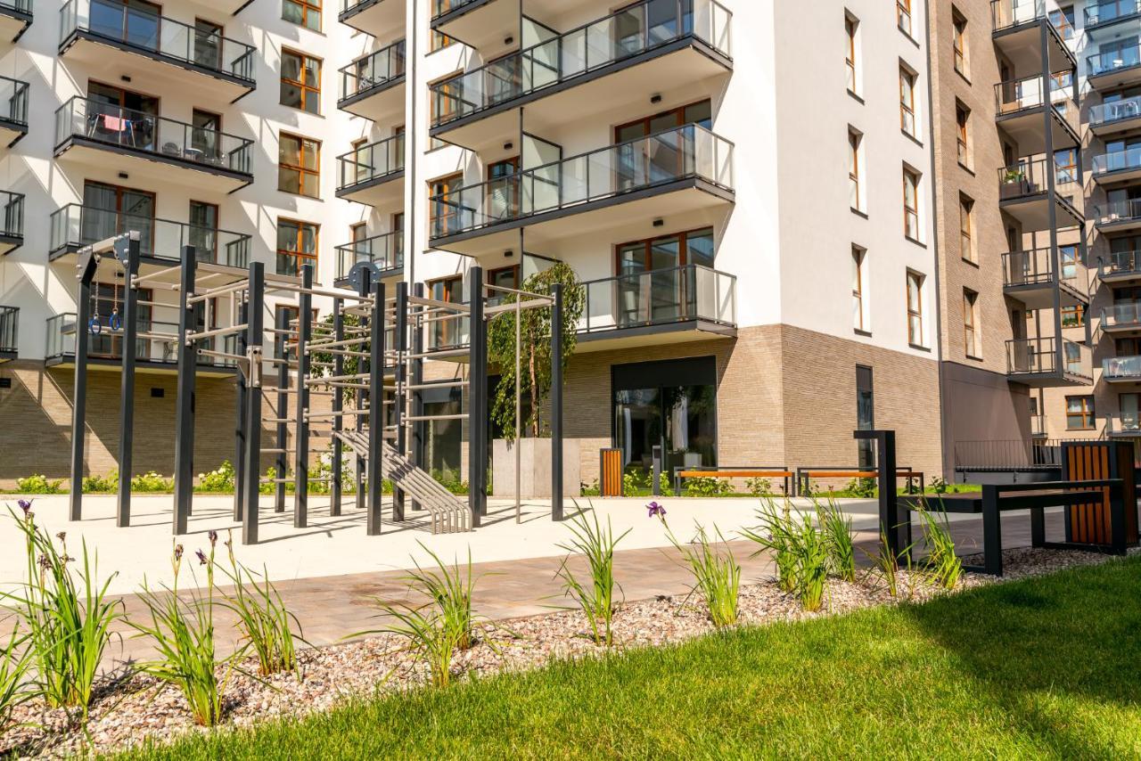 Apartamenty W Gdansku - Zajezdnia Wrzeszcz, Grudziadzka 4B エクステリア 写真